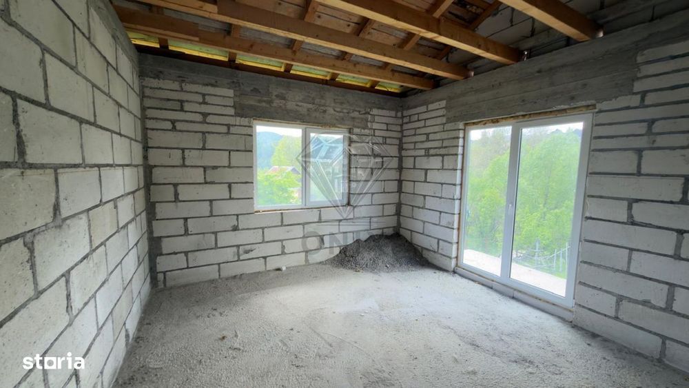Casă P+1E la roșu, 182 mp, teren 1000 mp – Valea Doftanei
