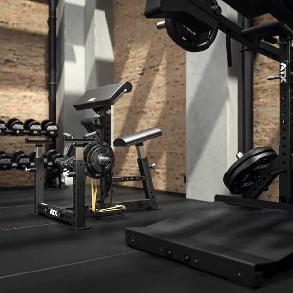 Машина за Сгъване на Бицепс ATX Biceps Blaster, Пейка за Бицепс, Скотова Пейка