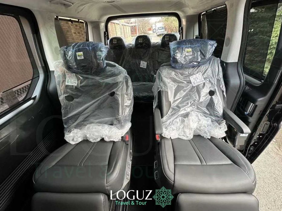 Comfortable Minivan Transportation Across the Cities of Uzbekistan