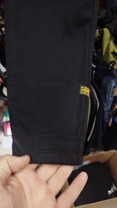 Оригинално долнище G-Star Raw Script M , L , XL ново мъжко черно анцуг панталон