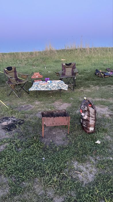 Аренда палатка, лодка, стул со столом