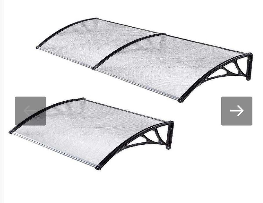 Навес /козирка от поликарбонат 6 размера