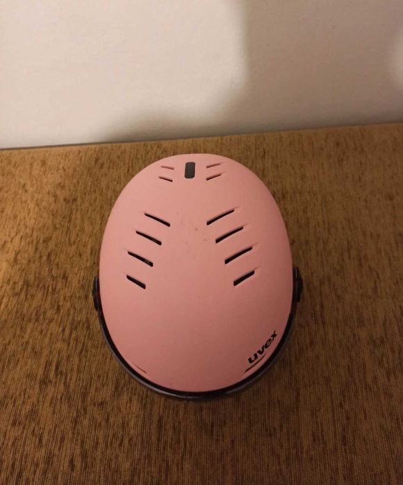 Casca schi ski Uvex Rocket Junior Visor.