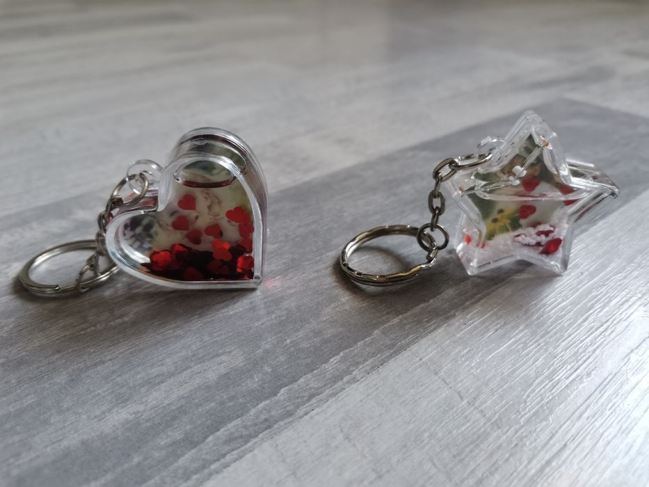 Ключодържател преспапие със снимка