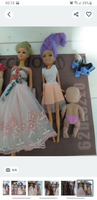 Lot De Papusi Fetite Si alte.Jucari Barbie