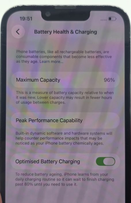 Iphone 13 pro, Sierra Blue, 128gb, 96% sanatate baterie, liber de retea