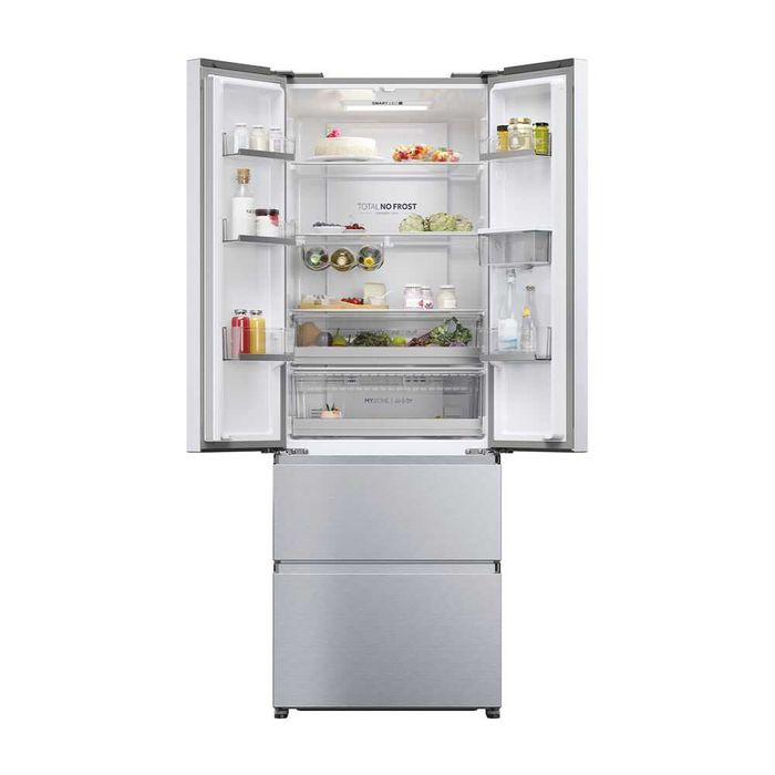 Нов инверторен хладилник 70 см широк Haier