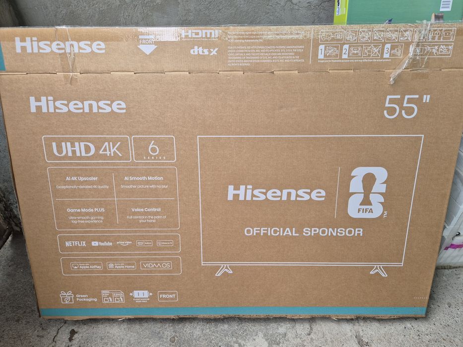 Televizor HISENSE 4K UHD 55A6Q 55" 139 cm