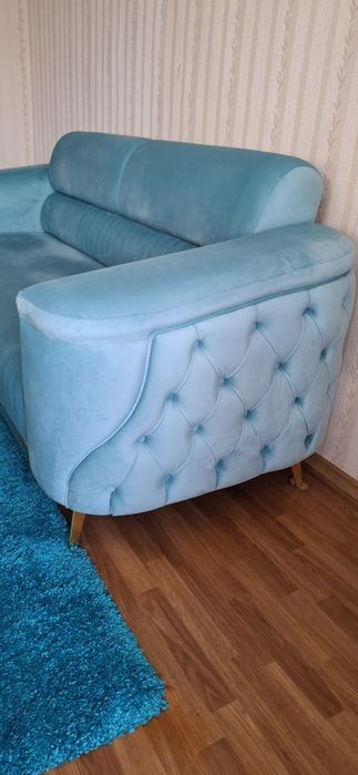 Диван и два кресла, мягкий уголок