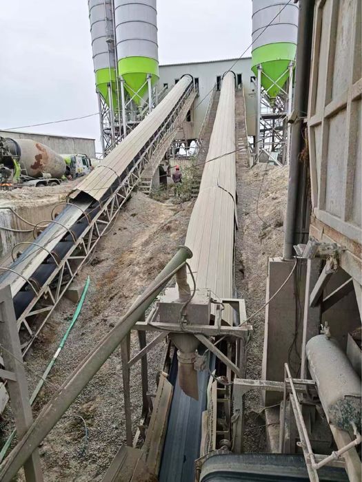 Ленточный бетоносмесительный узел