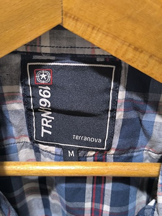 Мъжка риза с къс ръкав