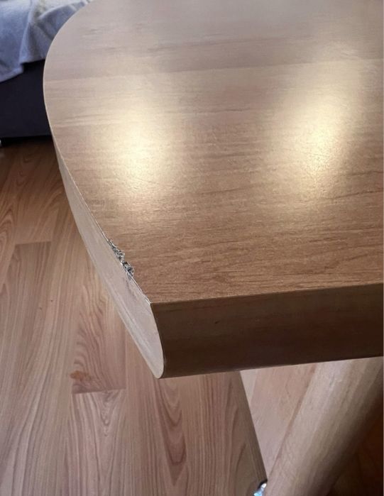 Masa pal din lemn cires