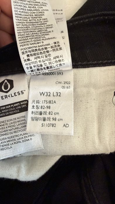 Levi's черен деним