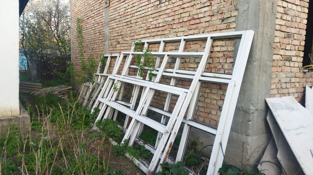 Витражные окна балконные