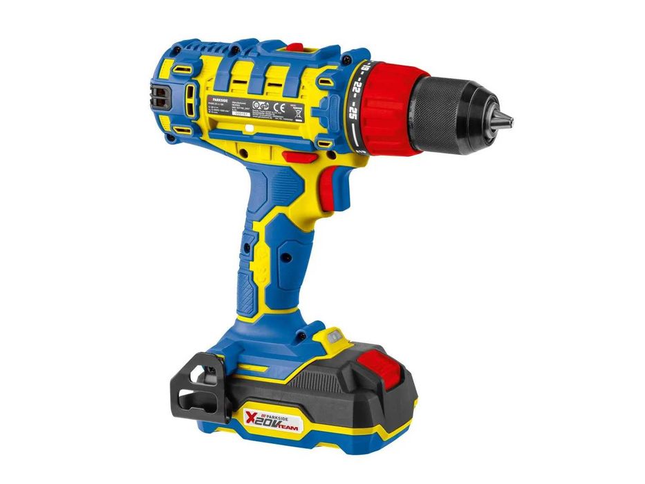 PARKSIDE винтоверт PABS 20-Li G8 20V, комплект с батерия 20V, 2Ah и зарядно в картонена кутия