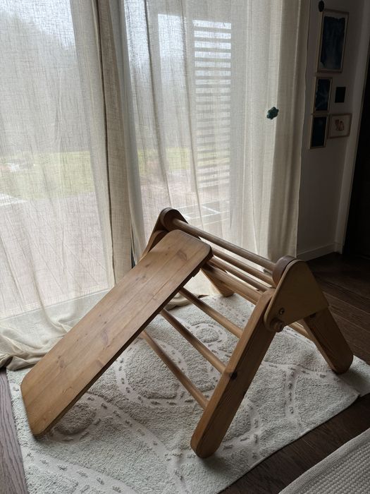 Дървен пиклер с рампа