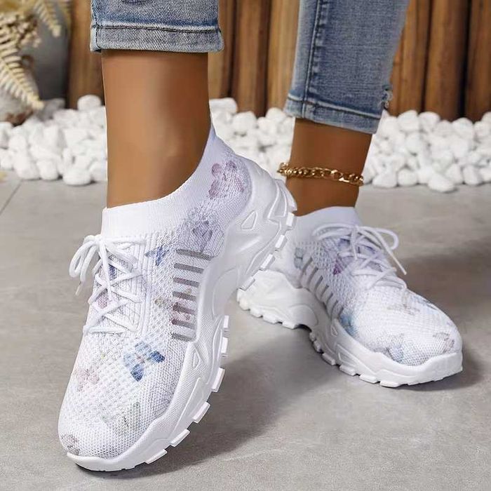 Adidasi Dama Fashion Alb | Casual Sport | Marimi 36-42