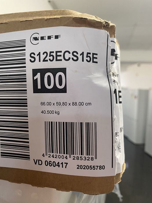 Neff S125ECS15E N50 Вградена съдомиялна машина, ширина 60 см, 14 комплекта