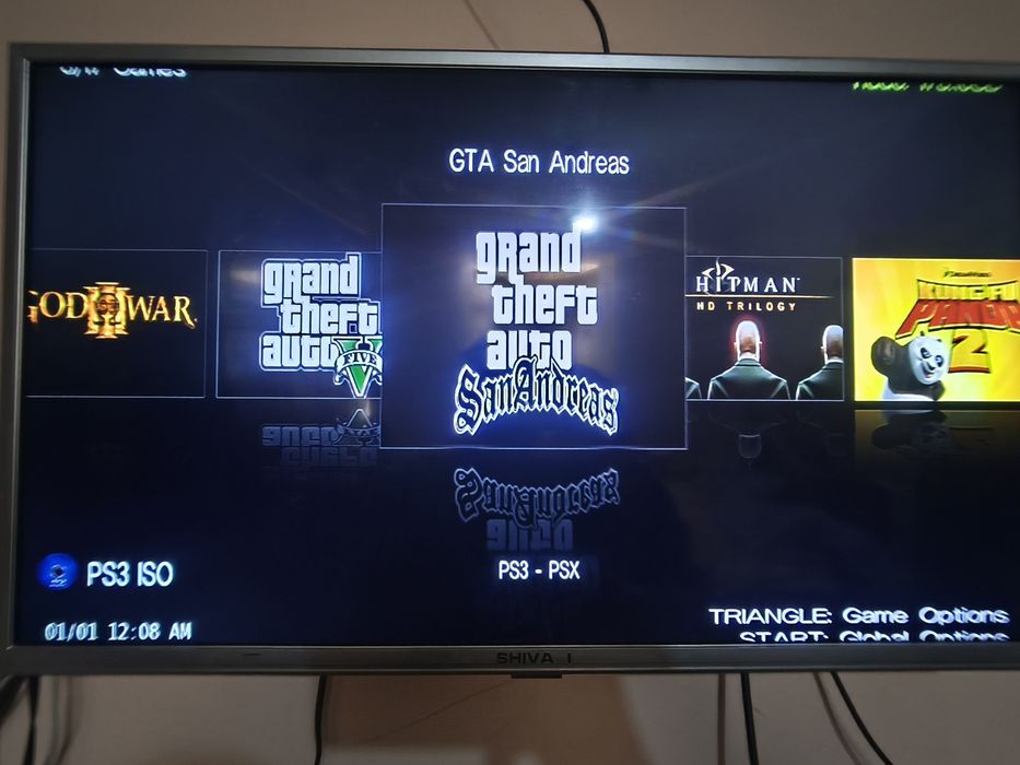 Playstation 3 slim 500 GB xotira