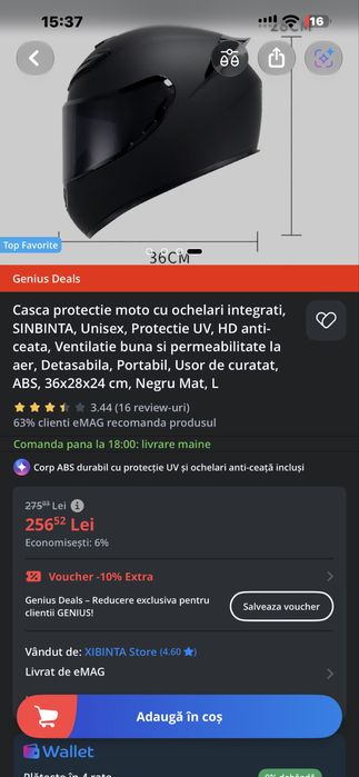 Casca protectie moto L