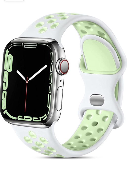 Curea Compatibila Apple Iphone 15 Case Tape Perforata Gauri Colorate