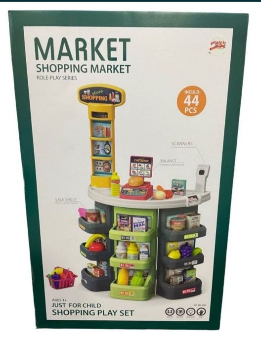 Даставка бесплатная Игровой набор Магазин торговый рынок