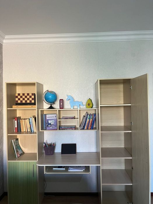 Мебель для детей и подростков, , 2 кровати  и 2 стенки