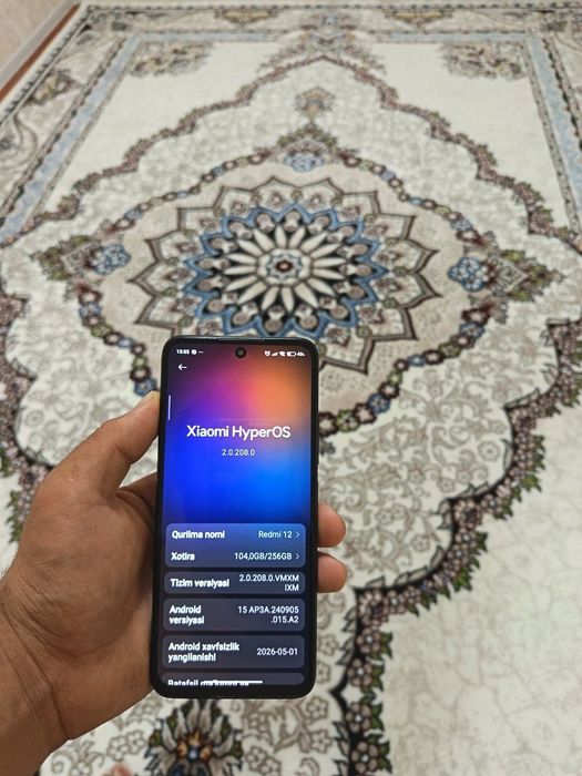 Redmi 12 ideal holatda