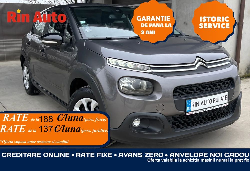 Citroën C3 TVA 21% - Posibilitate vanzare si in RATE – Credit sau Leasing