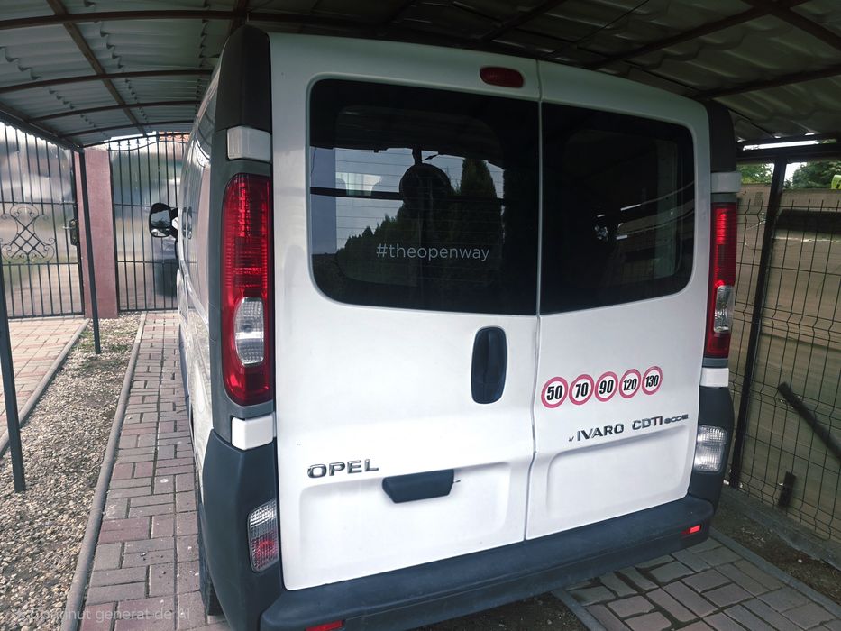 Opel vivaro euro 5