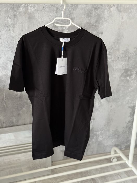 Tricou OFF White Full black Premium