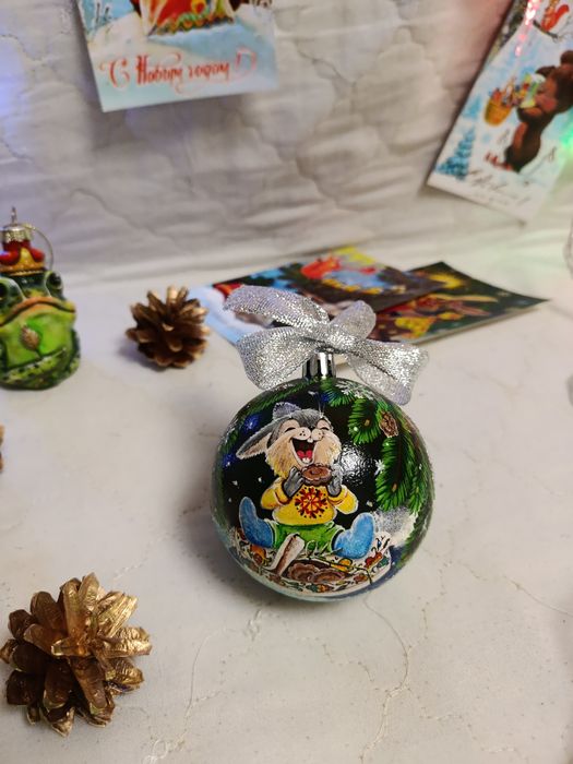 Игрушки на ёлку ручной работы