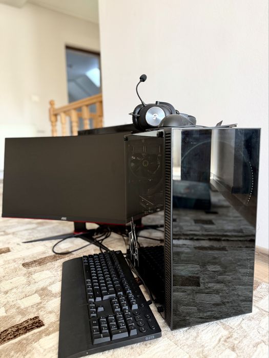 PC Gaming +mouse/casti/tastatura/monitor