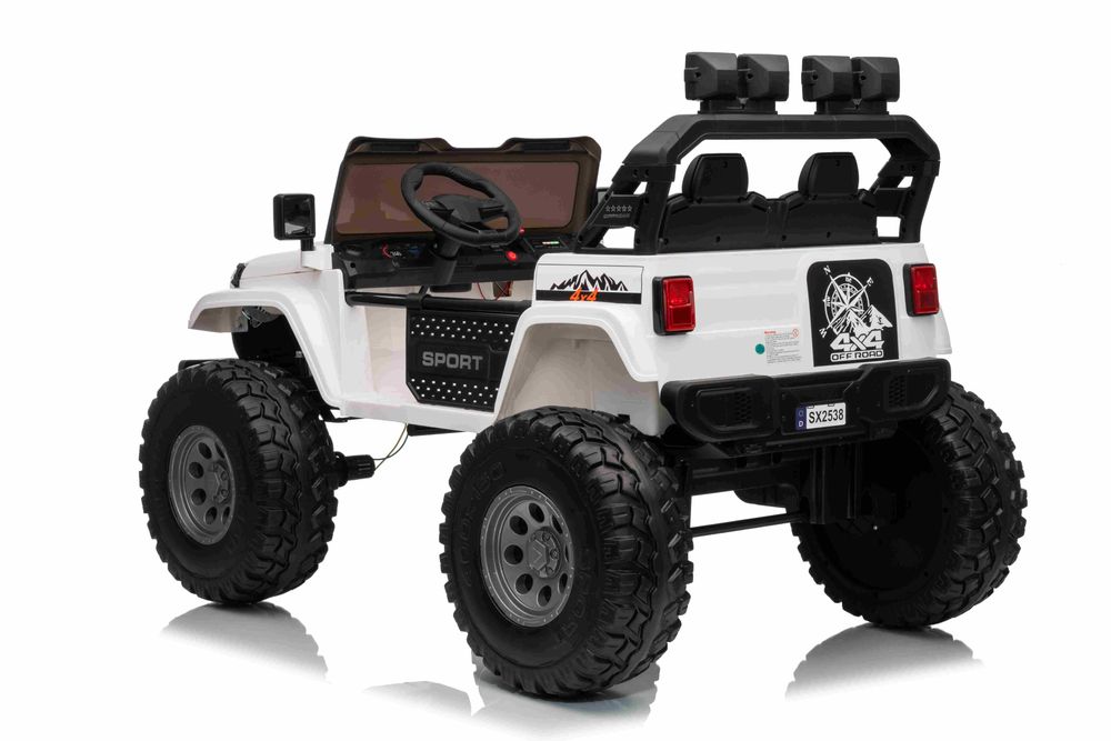 Masinuta electrica pt copii Jeep Extreme Sport 960W 4x4 (2539) Alb