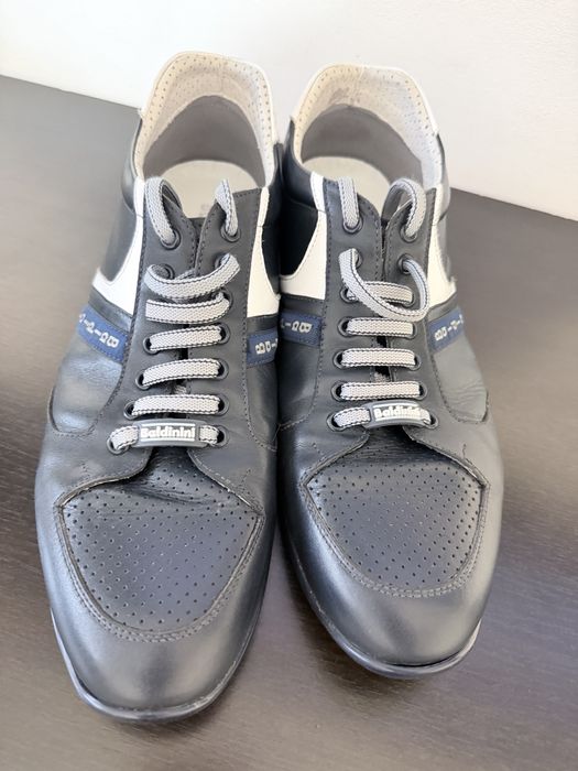 Sneakers Baldinini piele naturală premium, albaștri