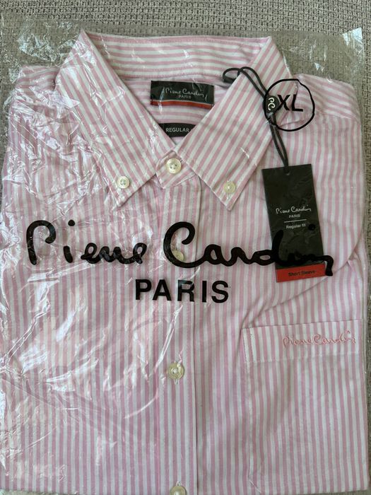 Риза “Pierre Cardin” с къс ръкав XL regular fit