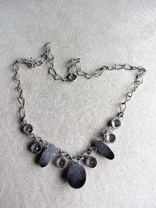 Дамско сребърно колие