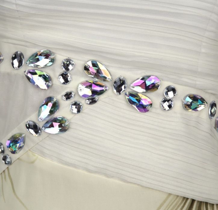 Официална рокля с камъни