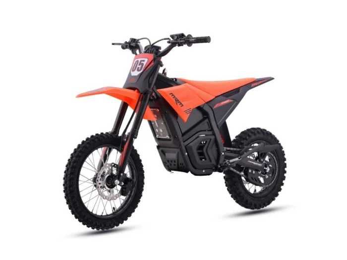 Motocicleta Surron DirtBike PitVolt 6000W 17"/14" 25 Ah Li-Ion, Portocaliu