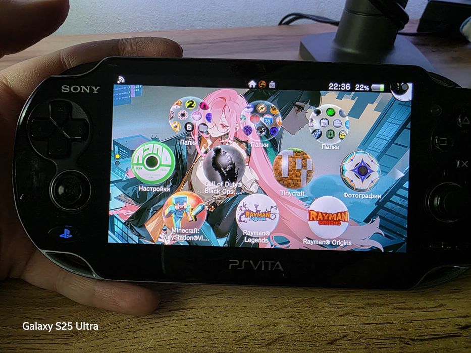 PS Vita Slim (прошитая, 64 гб)