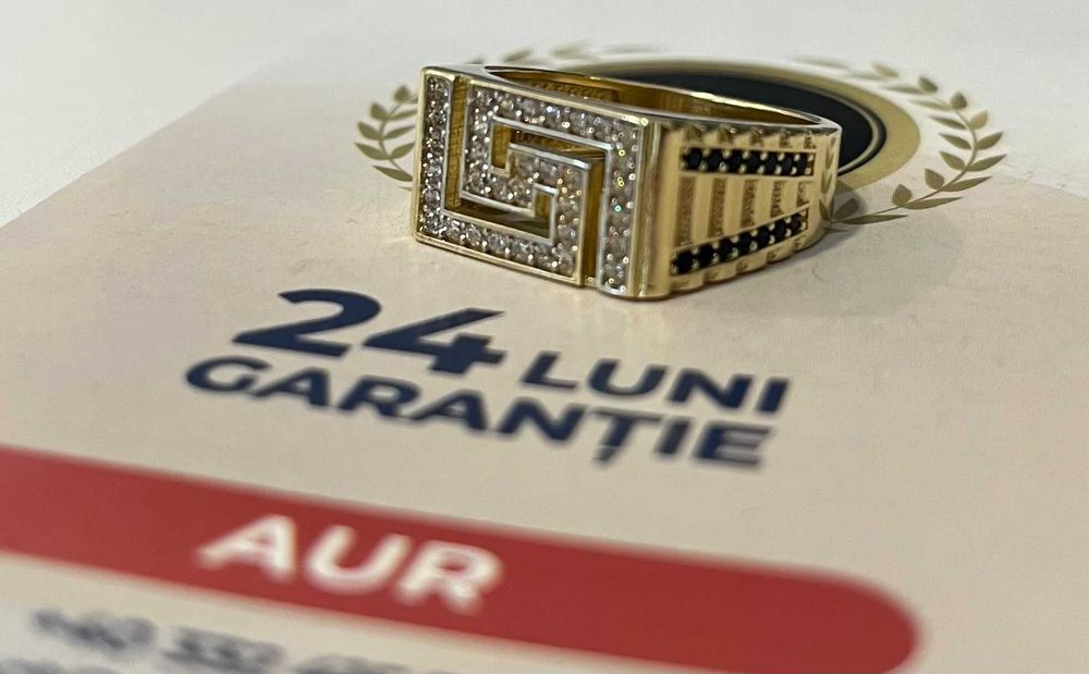 Ghiul barbatesc de aur (AG32 B27881.1) 2 ANI GARANTIE!