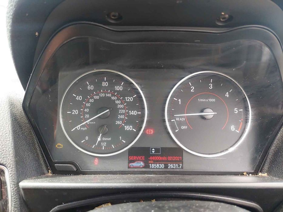 Prag Dreapta BMW Seria 1 2012 Hatchback Argintiu