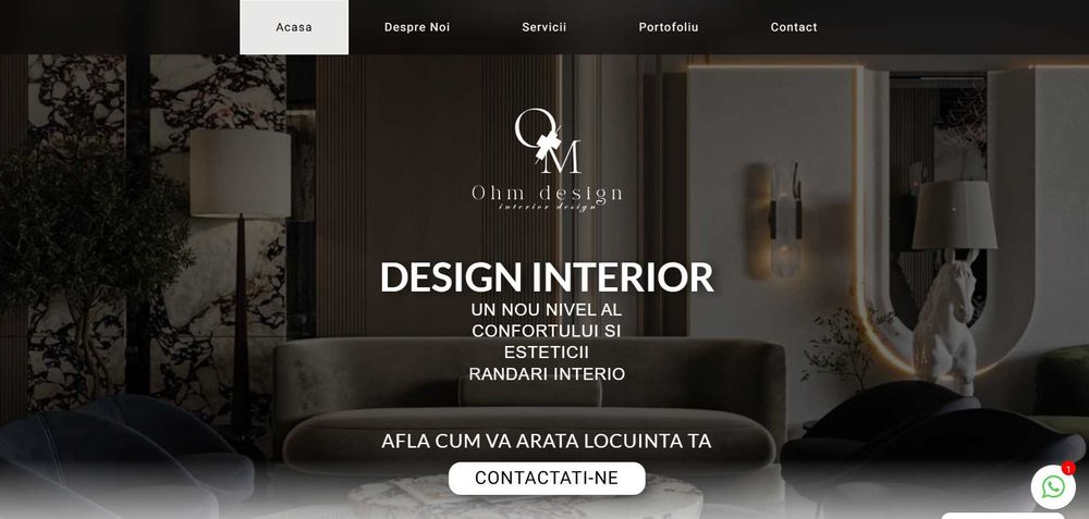 Creare site web complet – Prezentare | Magazin Online – De la 799 lei