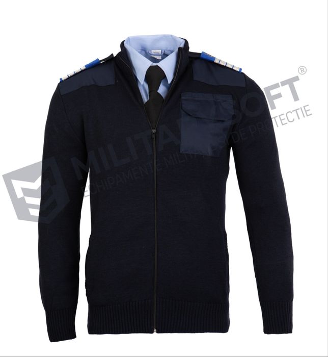 pulover cu fermoar pentru jandarmi