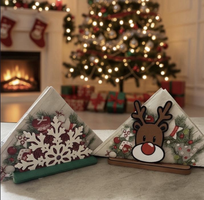 Коледни салфетници