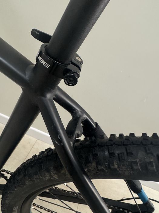 Велосипед 29 CUBE Analog 2021 BLK PETROL