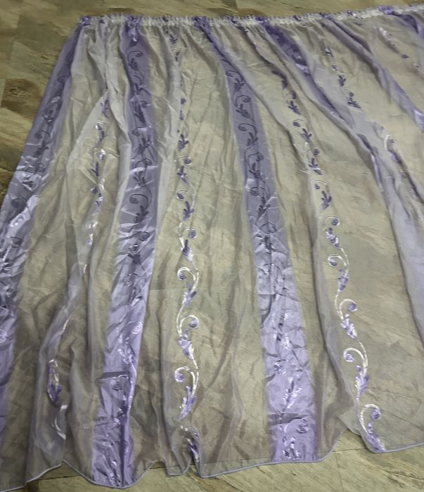 Perdea mov lila lungime 6,20 ml