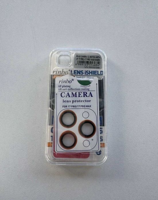 Protecții individuale pentru camere iPhone 17 Pro și 17 Pro Max