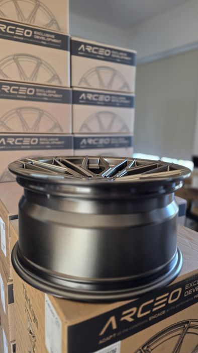 Jante R18 5x112 Arceo Valencia Noi Audi A3 A4 A5 A6 A7 A8 Q3 Q5 Q7 Mercedes C E S CLA CLS GLC GLE BMW G20 G30 F40 X1 X3 VW Golf Passat Tiguan