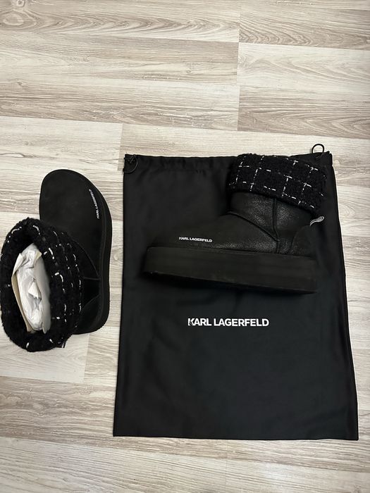 Karl Lagerfeld ghete slip on